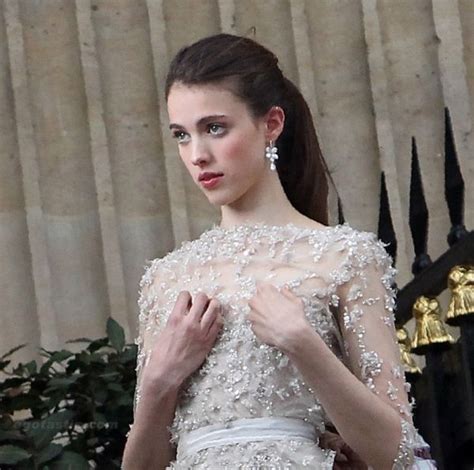 pink gown by prada margaret qualley|margaret qualley wedding dresses.